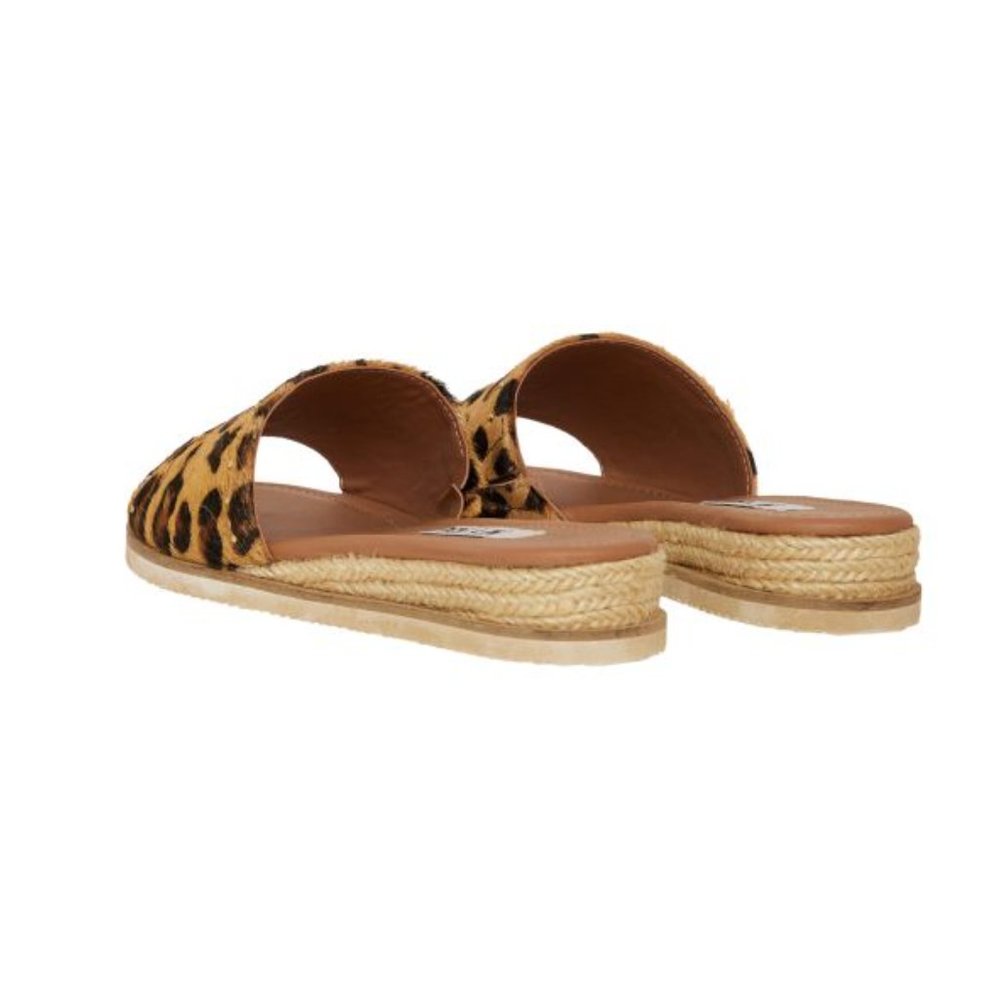 Myra Punky Leopard Print Shoes Sandals Slides Size 8 - Picture 4 of 6